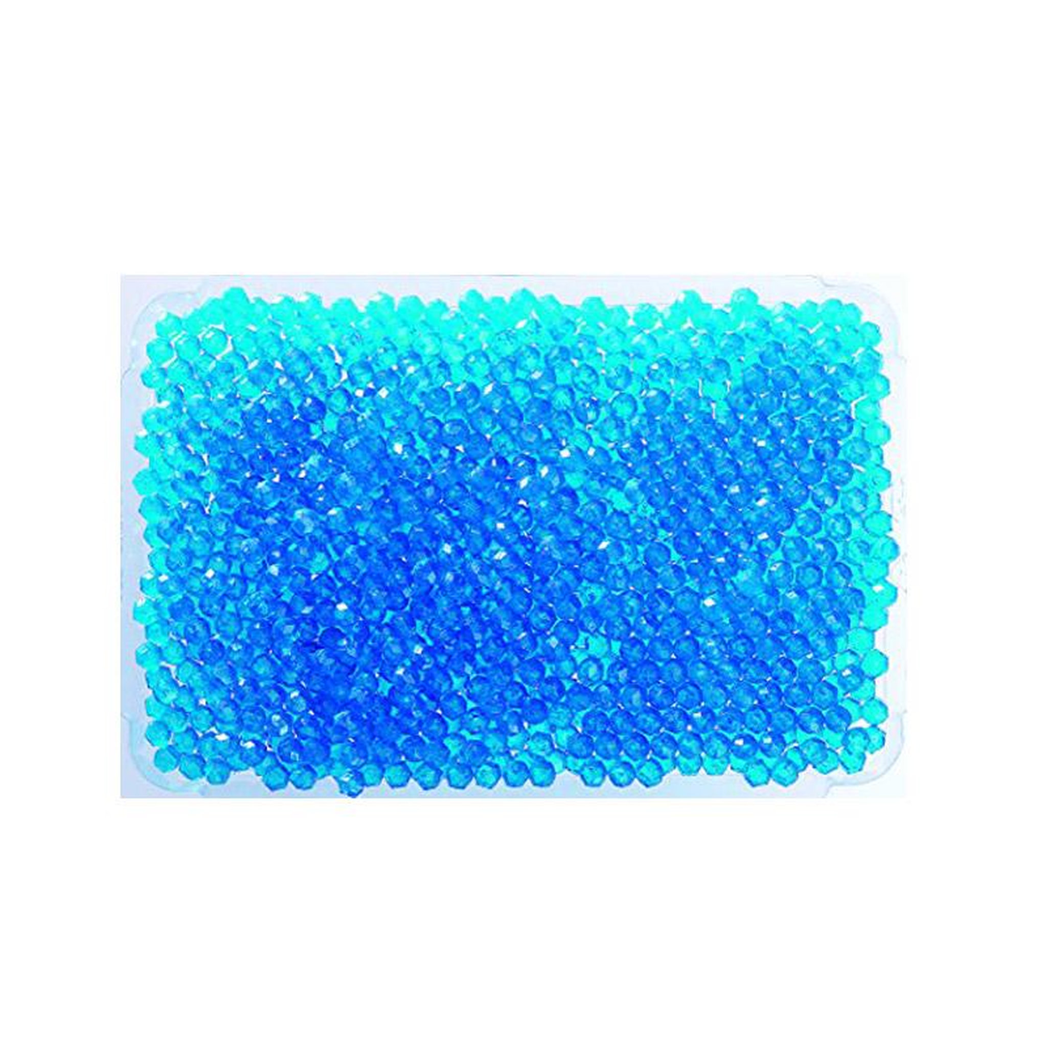 Voir la diapositive 2 : Aquabeads Aquabeads : Recharge de 600 perles à facettes bleues