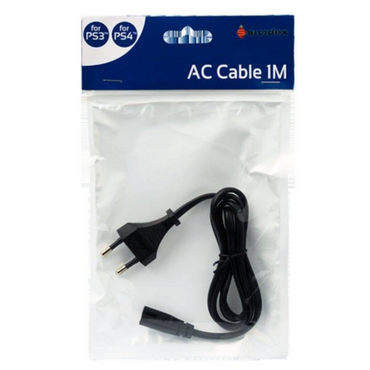 Cable d'alimentation (1m) pour PS3 et PS4