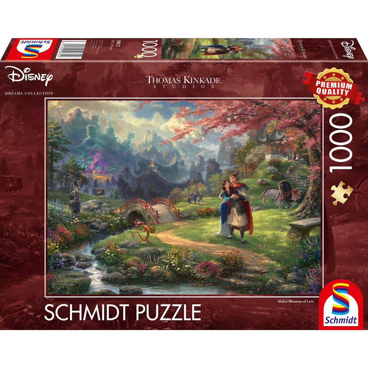 Schmidt Puzzle - Disney Mulan - 1000 pièces