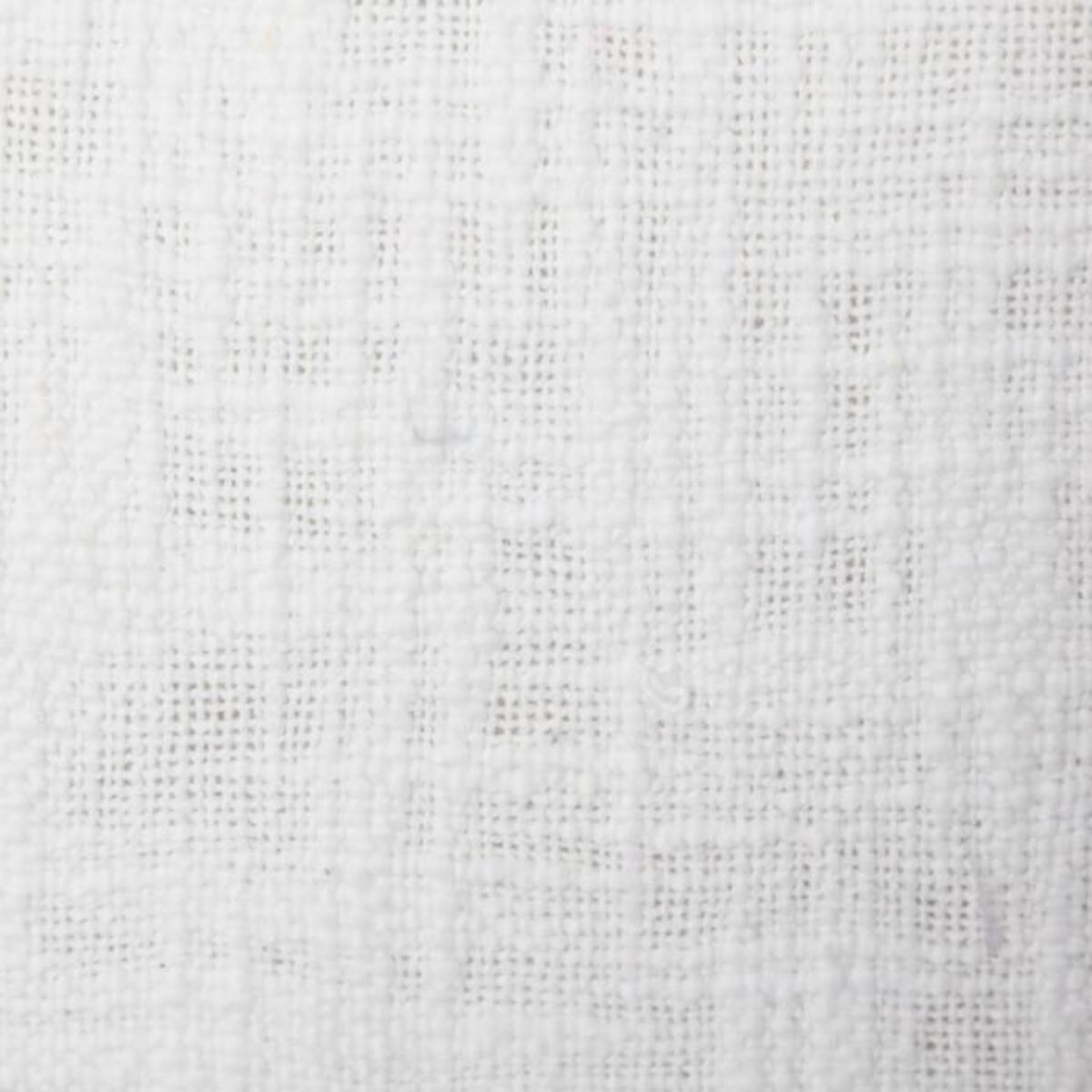 ATMOSPHERA Housse de Coussin  Slub  40x40cm Blanc