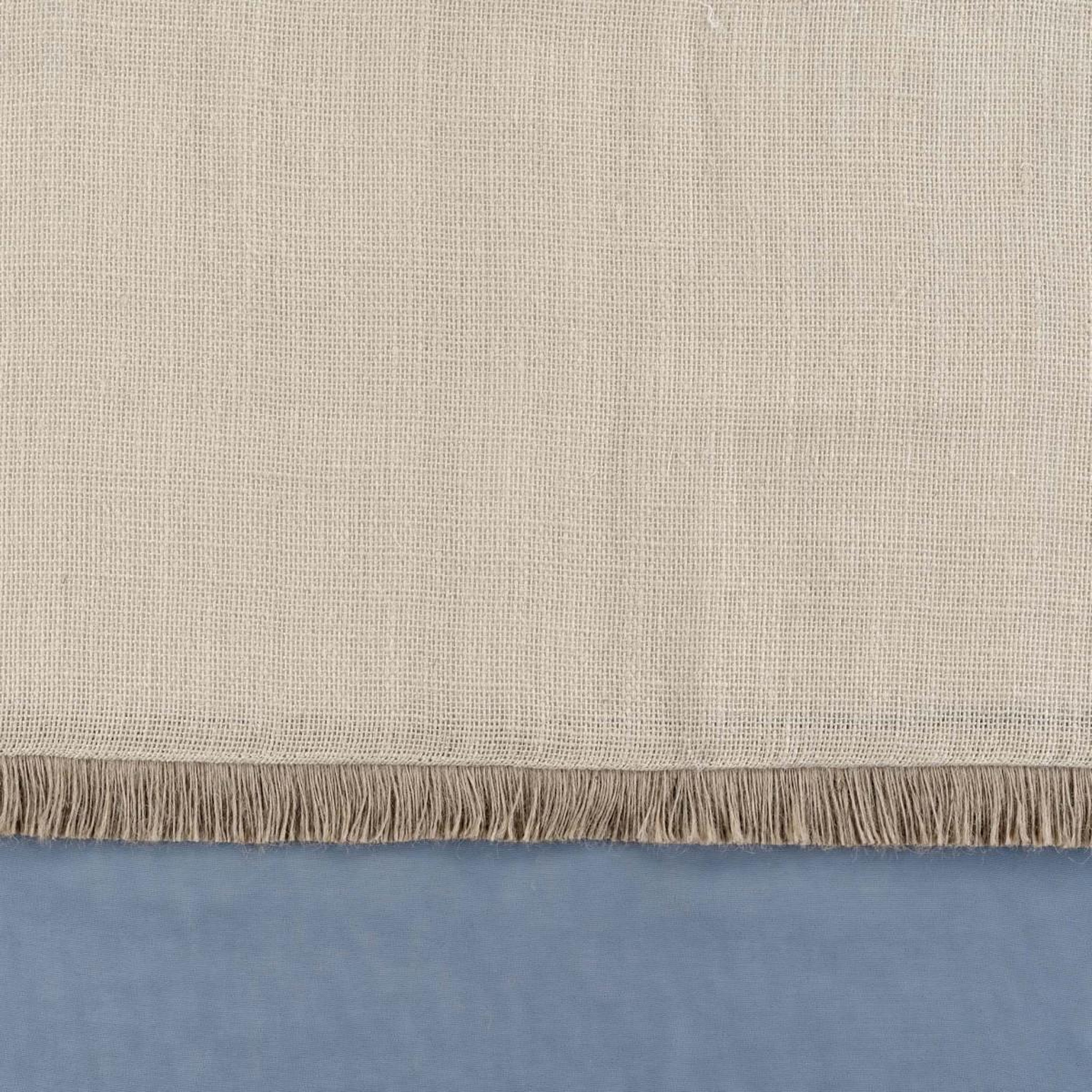 Voir la diapositive 3 : Douceur d'Intérieur Rideau Voilage à Œillets  Greenybel  140x240cm Bleu