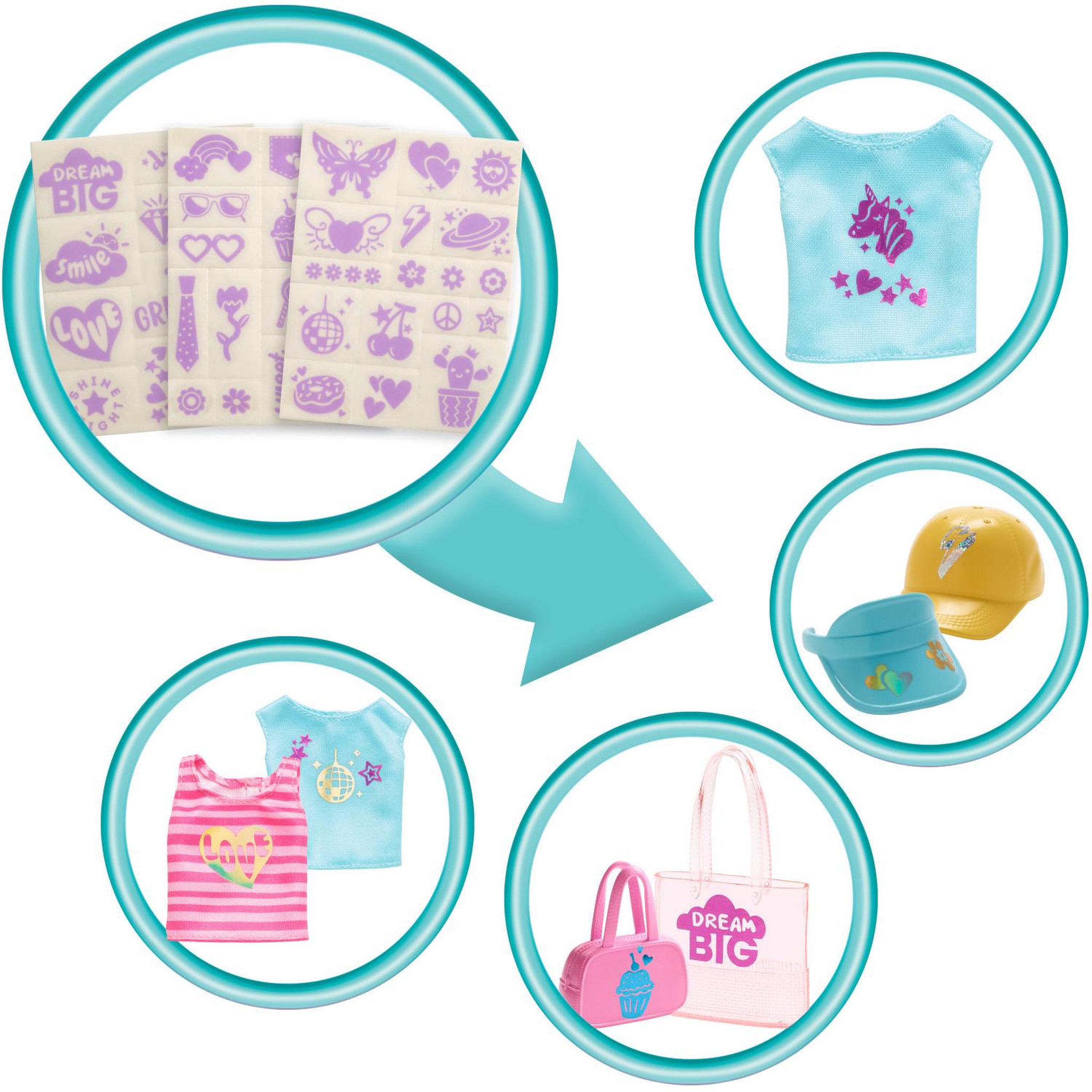 Voir la diapositive 2 : MATTEL Coffret Barbie Mattel Boutique Création Poupée Mannequin