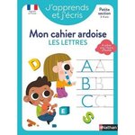 MON CAHIER ARDOISE LES LETTRES PS. AVEC 1 FEUTRE EFFACABLE, Rousseau Fabienne
