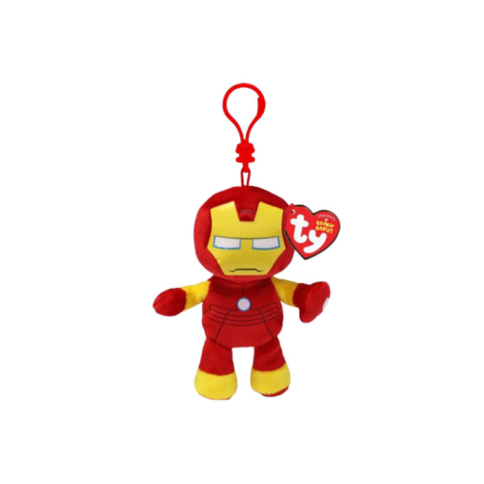 Ty Porte clé peluche - Iron man