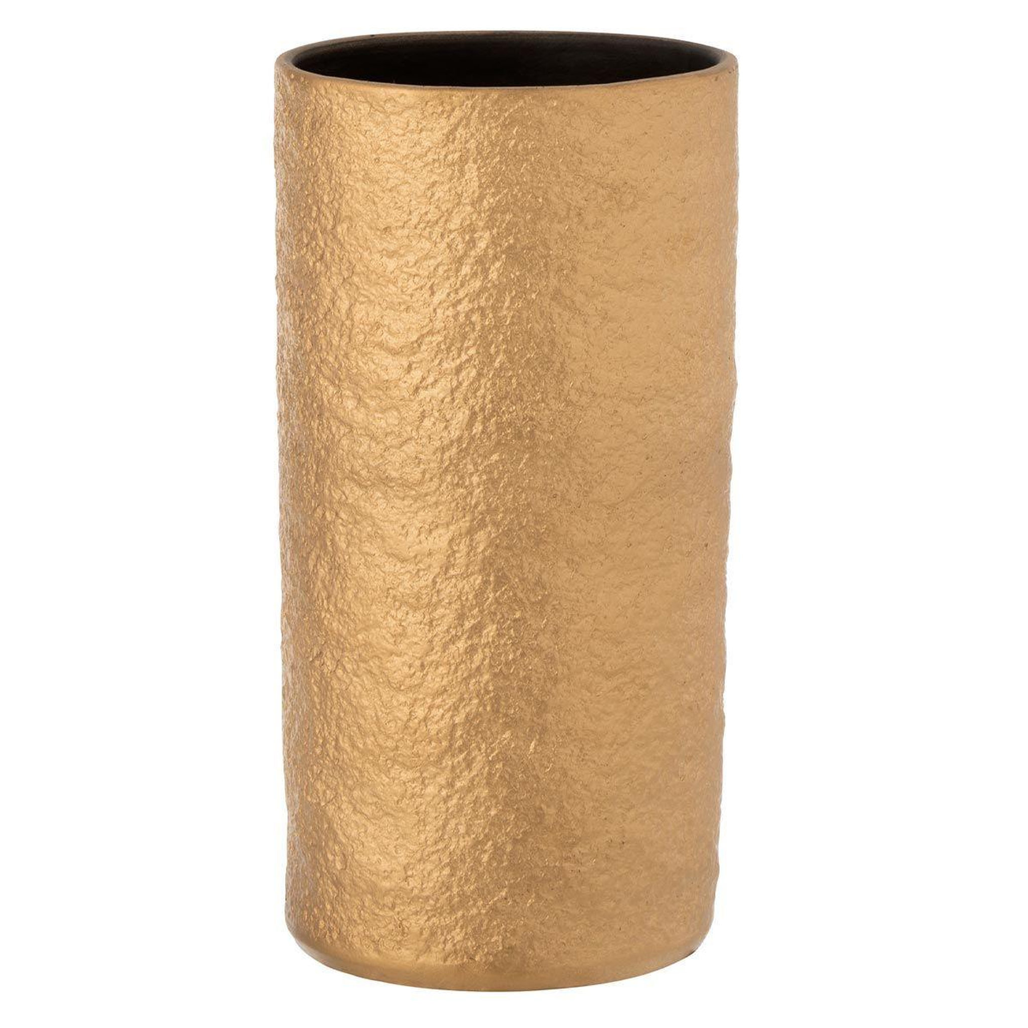 J-LINE Vase design en céramique  gatsby  30cm or