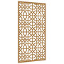 Voir la diapositive 2 : VIDAXL Decoration murale jardin 105x55cm acier corten design mauresque