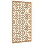Voir la diapositive 2 : VIDAXL Decoration murale jardin 105x55cm acier corten design mauresque