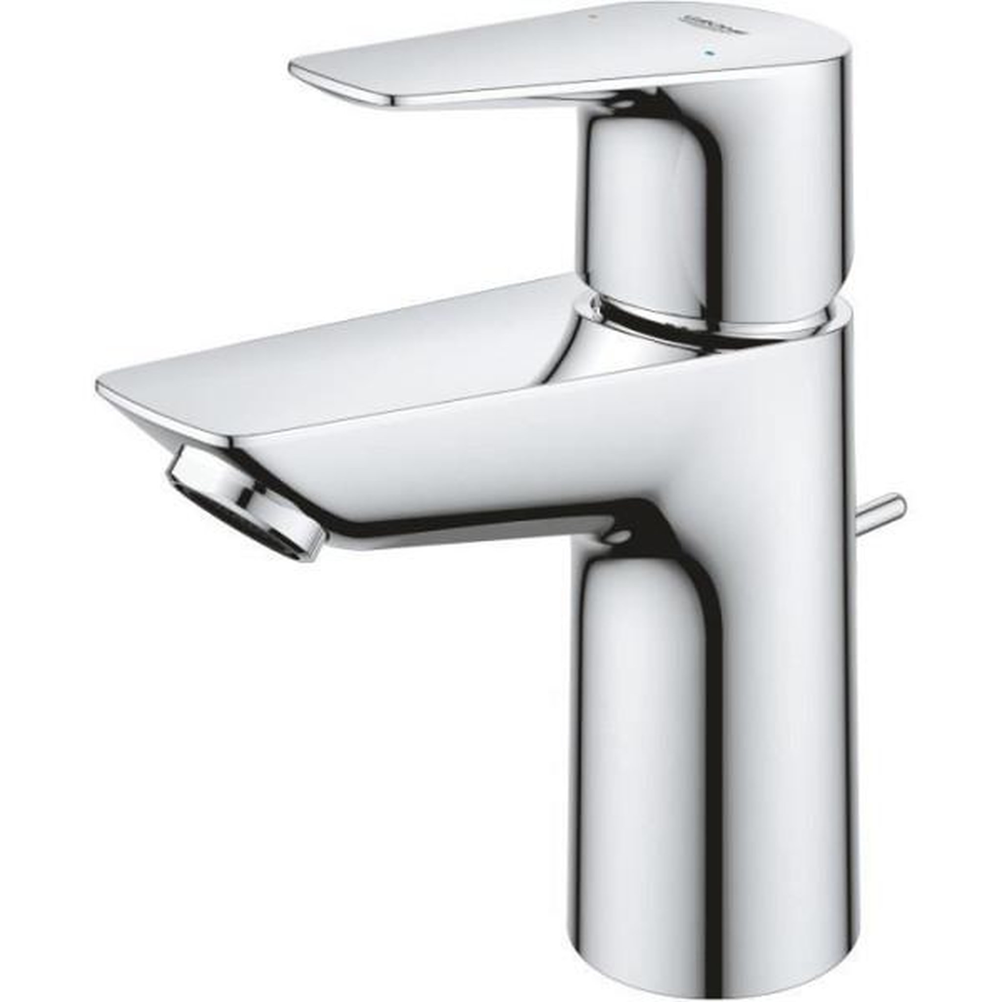 Voir la diapositive 2 : Grohe Mitigeur monocommande Lavabo GROHE - Taille S - Métal - Droit - Economie d'eau - Chromé