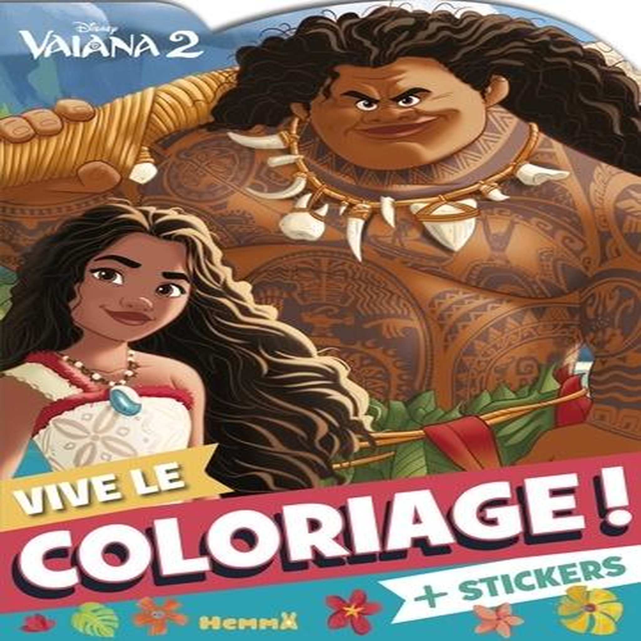 VAIANA 2. AVEC STICKERS, Disney