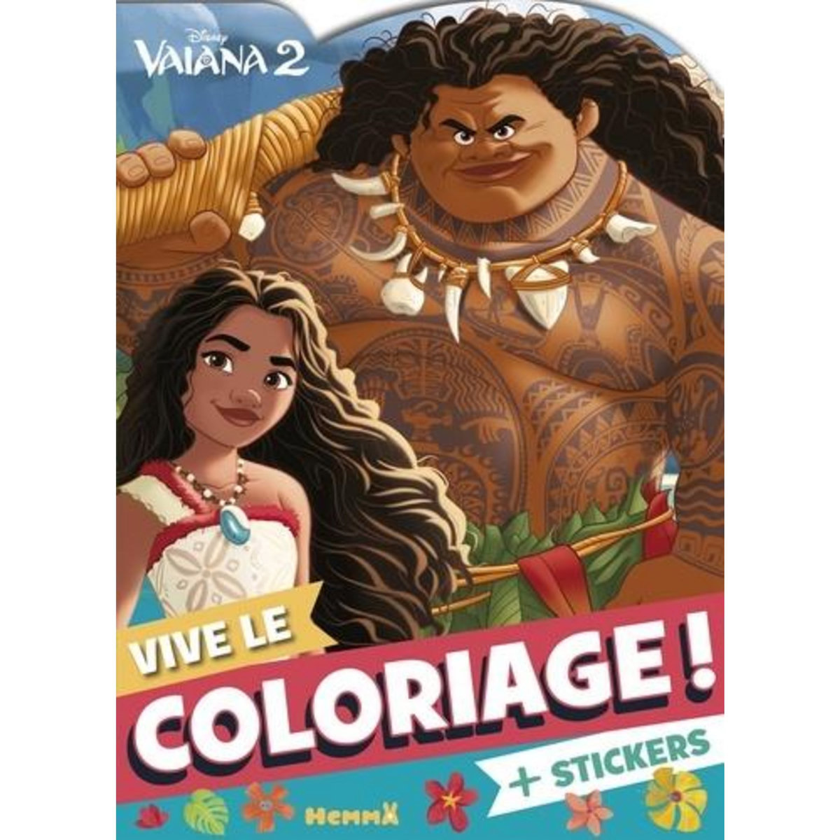 VAIANA 2. AVEC STICKERS, Disney