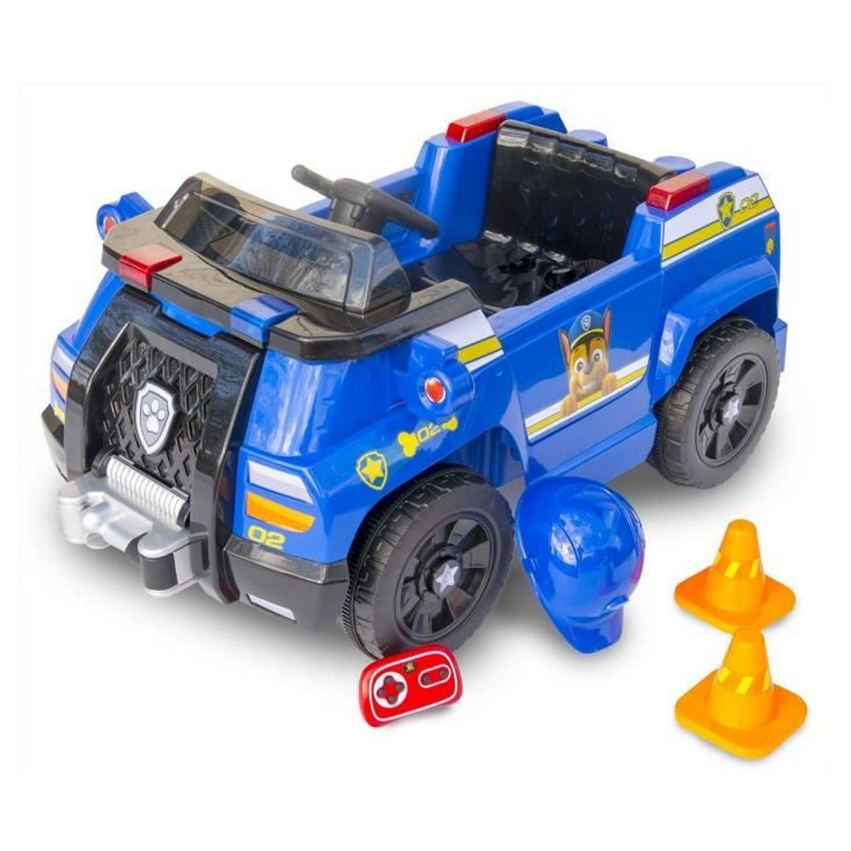 E-Road Camion de police 6V Chase Pat Patrouille