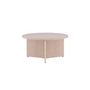 Voir la diapositive 5 : Paris Prix Table Basse Ronde  Salto  65cm Naturel