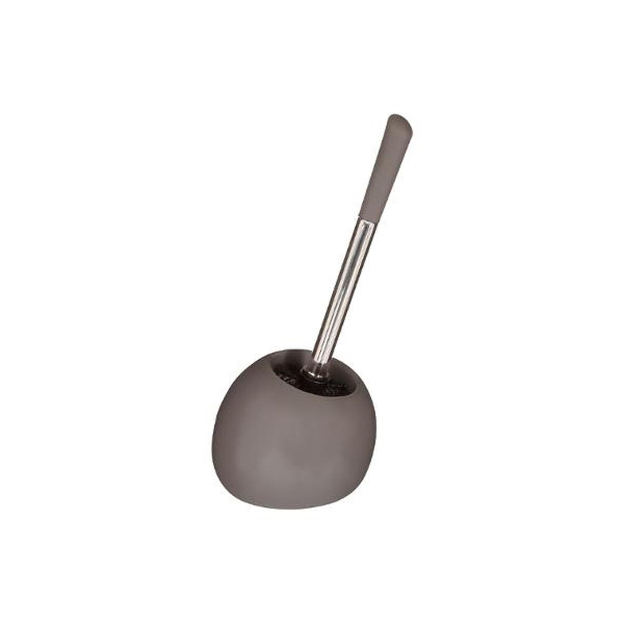 Voir la diapositive 1 : FIVE Brosse wc en céramique  sun  36cm taupe mat