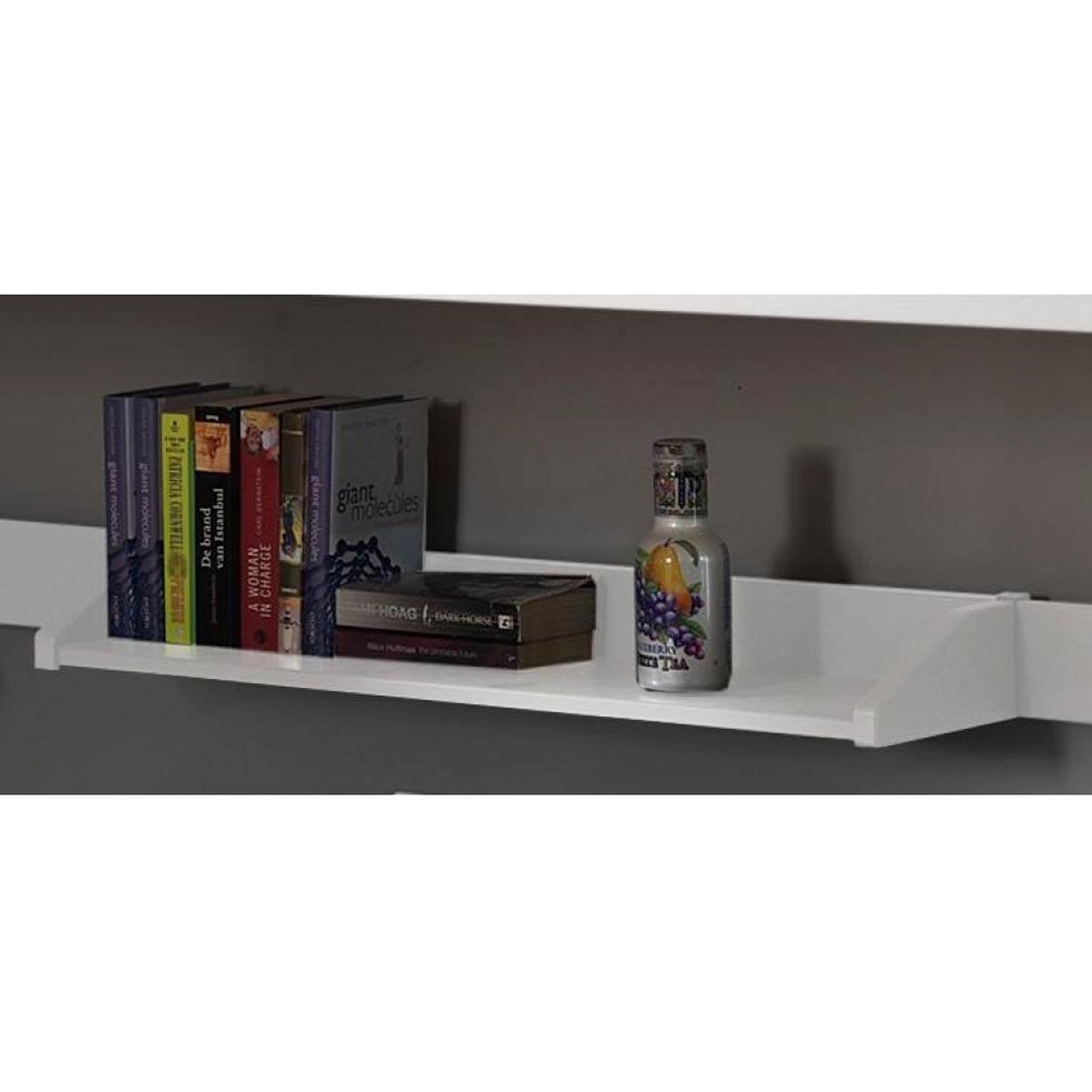 Voir la diapositive 2 : Paris Prix Etagère pour lit  pino  79cm blanc