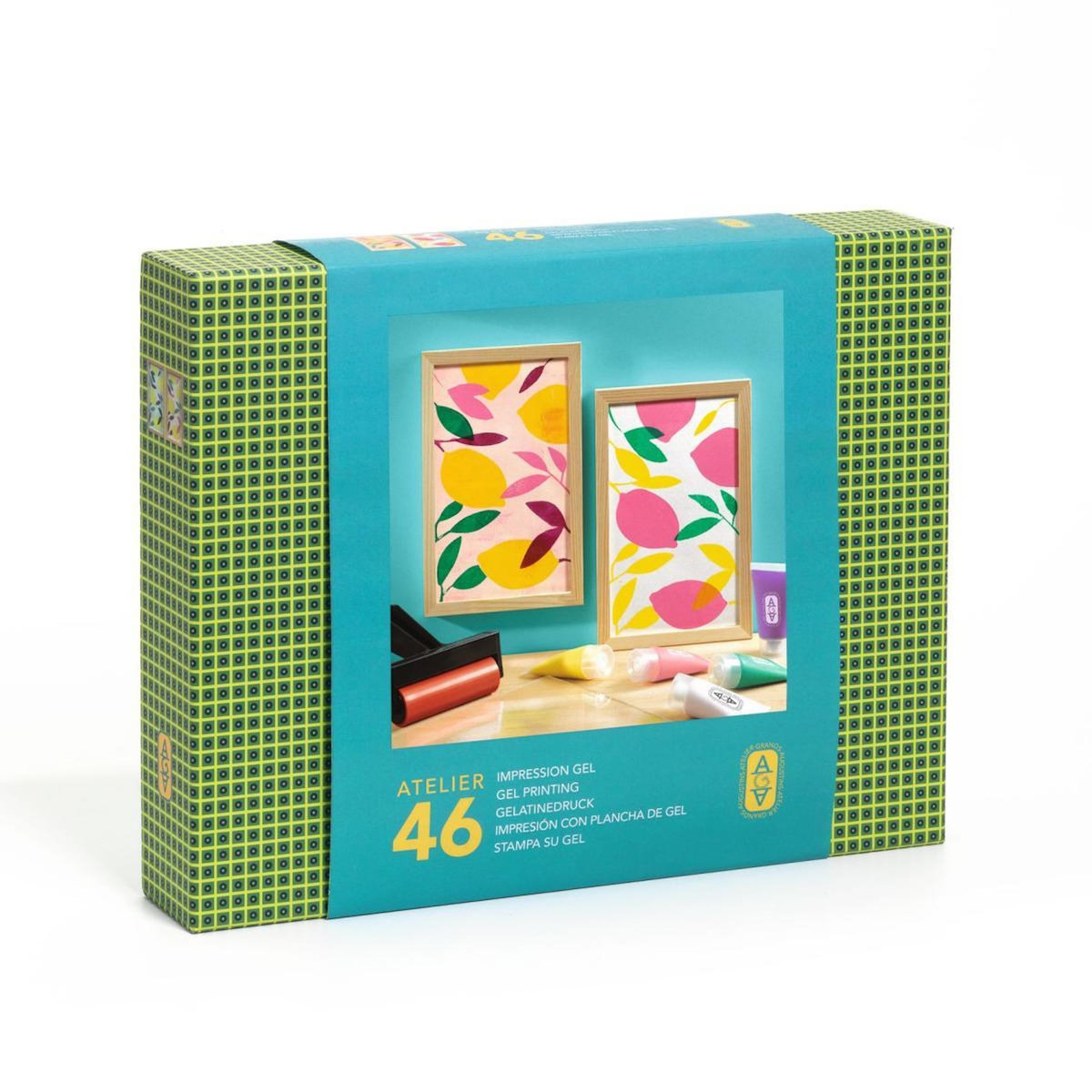Djeco Coffret Atelier 46 - Impression Gel