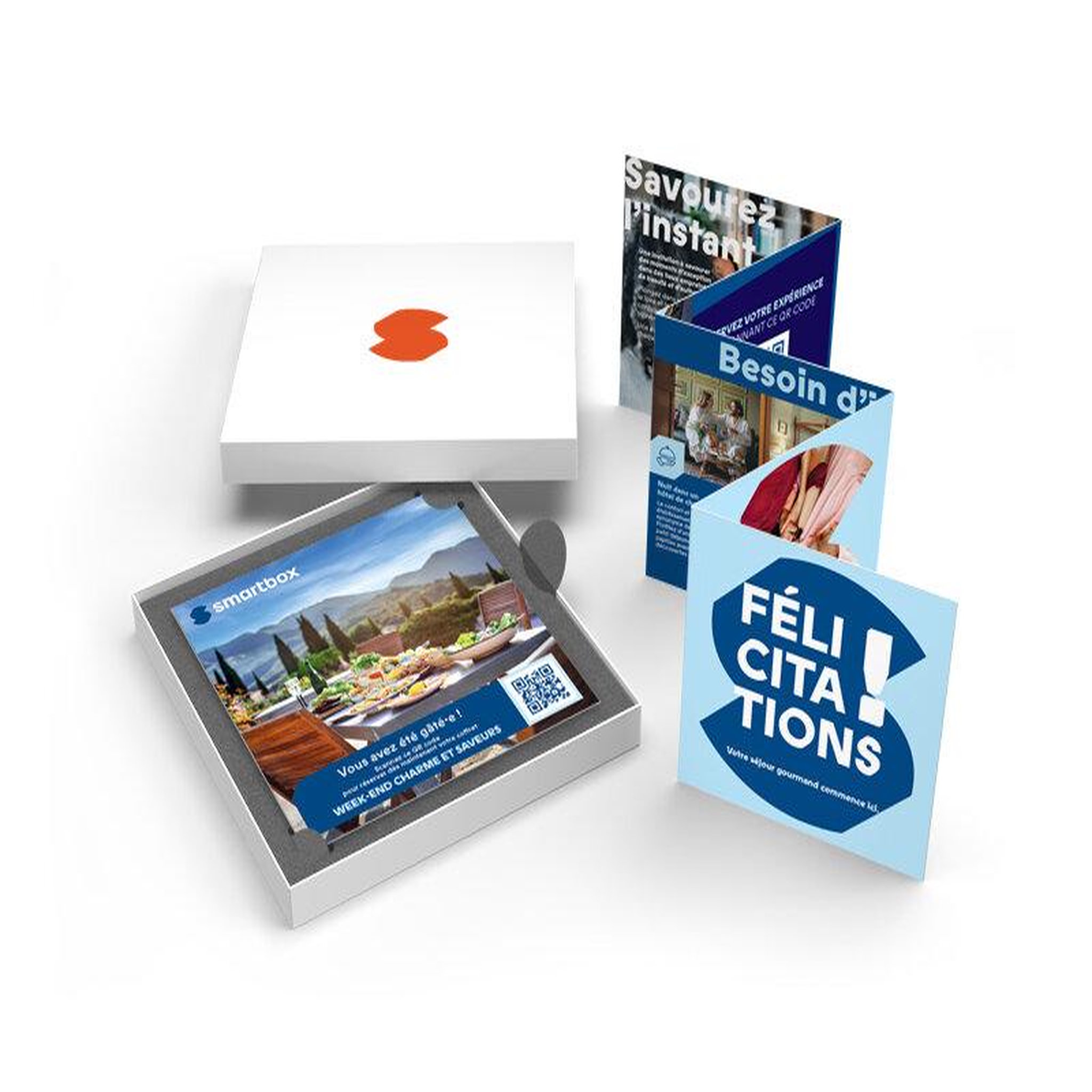 Voir la diapositive 2 : Smartbox Week-end charme et saveurs - coffret cadeau séjour