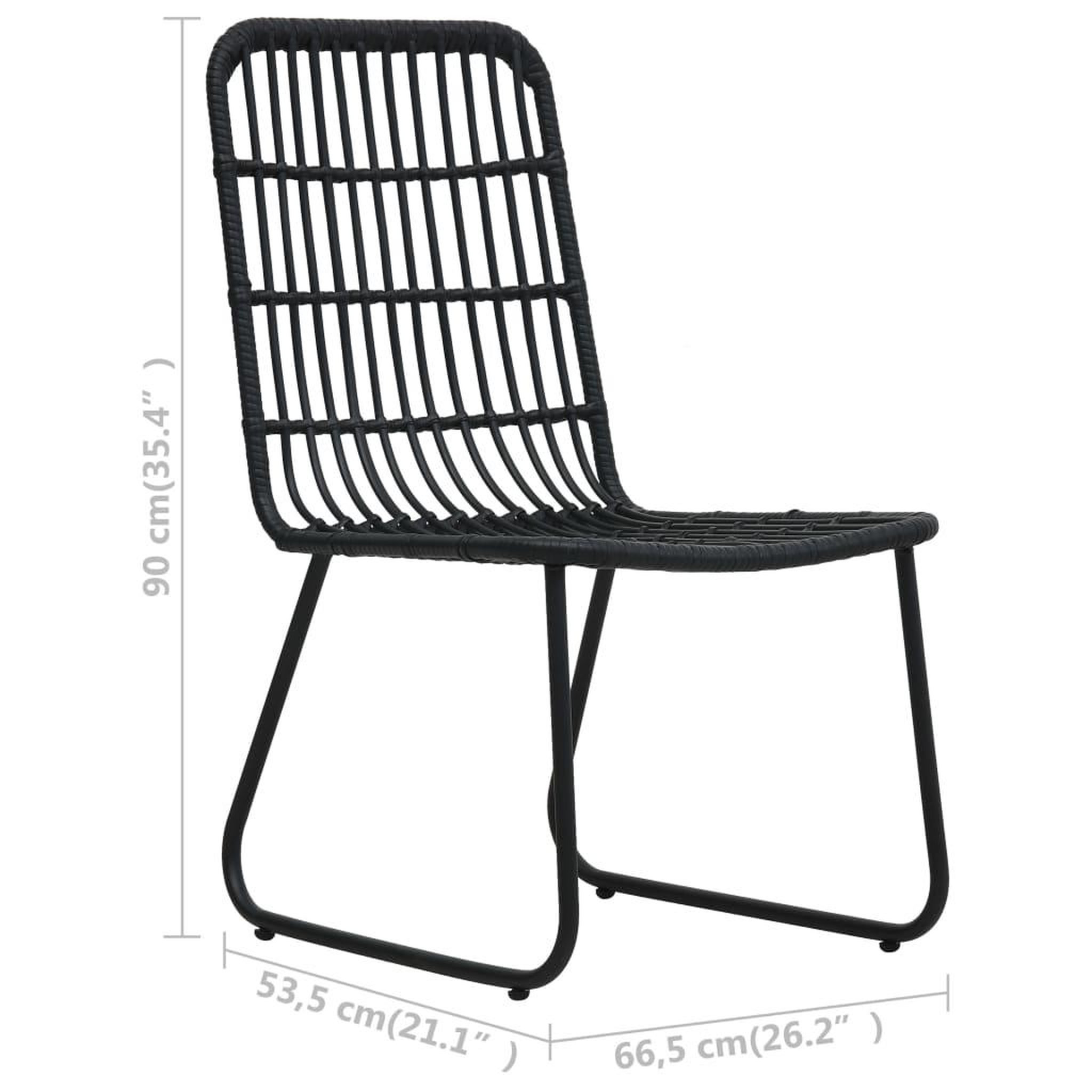 Voir la diapositive 6 : VIDAXL Ensemble a manger d'exterieur 7 pcs resine tressee et verre