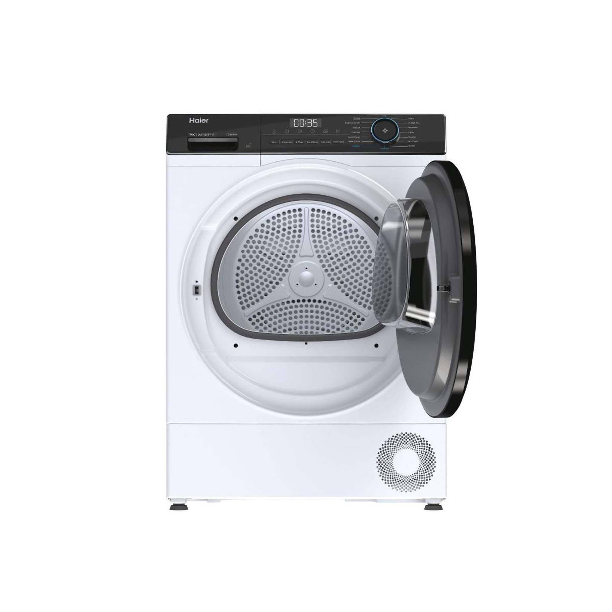 Voir la diapositive 6 : HAIER Sèche-linge pompe à chaleur 60cm 8kg blanc - hd80-a2939e-fr