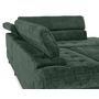 Voir la diapositive 6 : LISA DESIGN Marlo - canapé d'angle droit 5 places convertible avec coffre et têtières en velours texturé