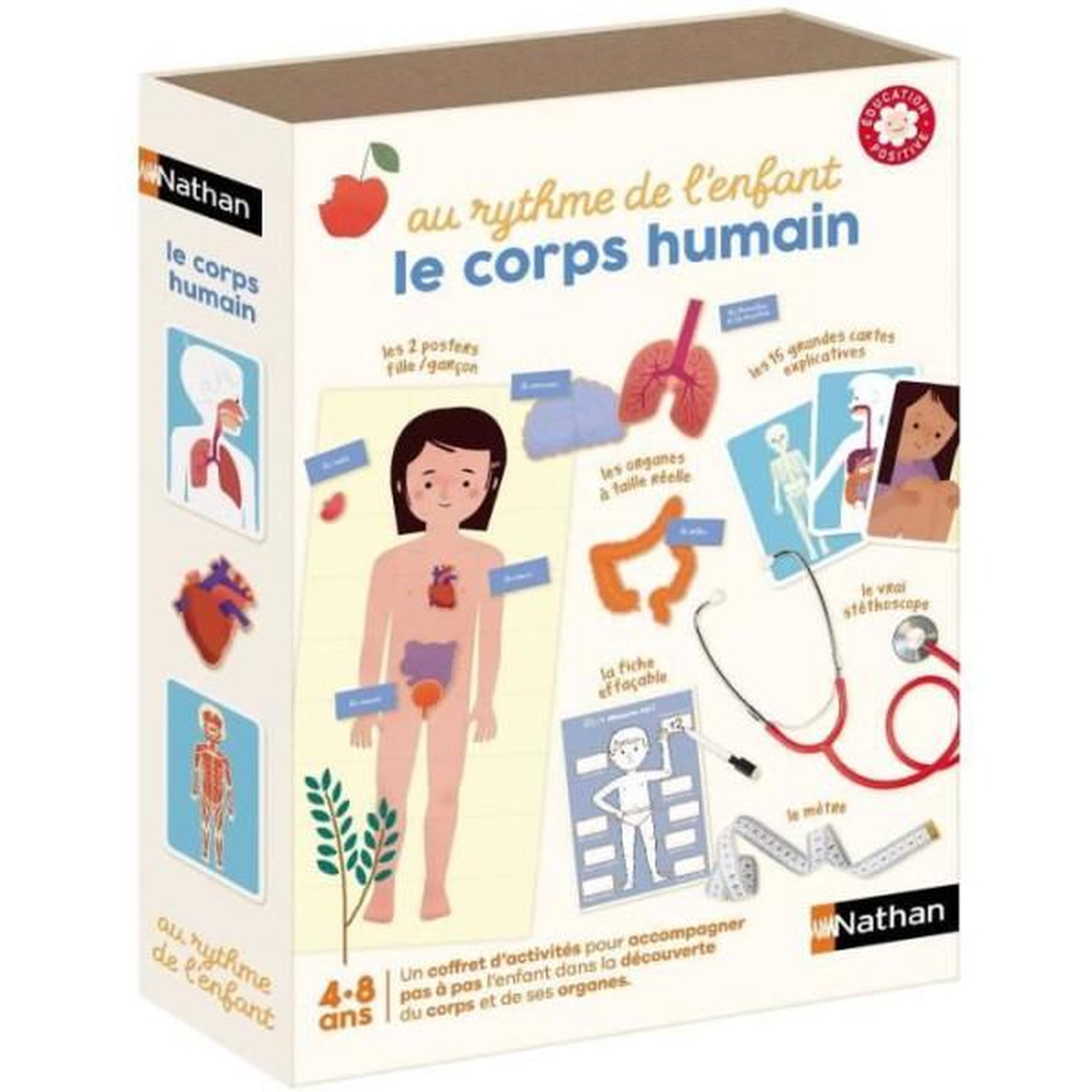Nathan Coffret éducation positive Nathan Rythme Corps Humain - 3 a 8 ans - 1120600021