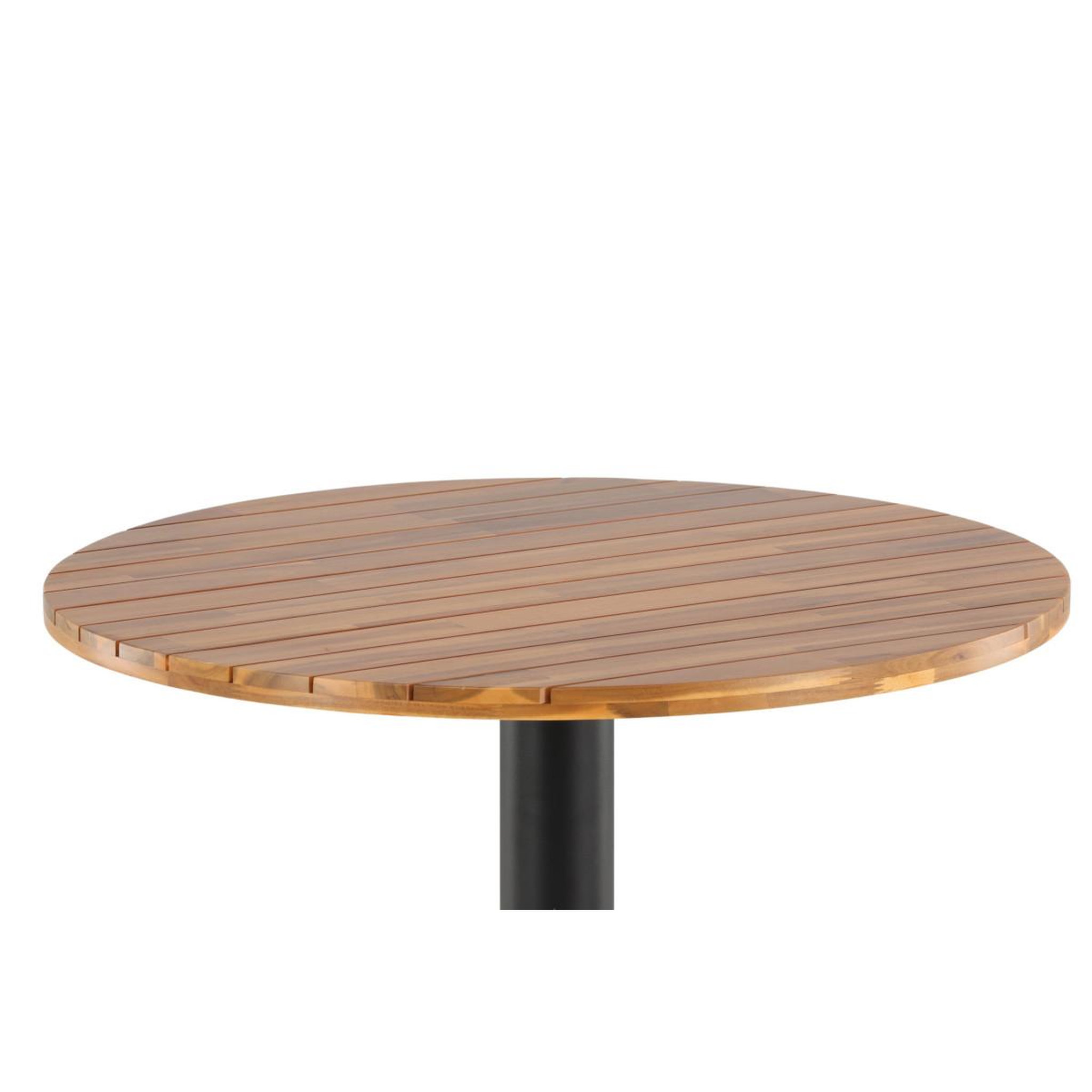 Voir la diapositive 3 : Paris Prix Table de jardin en bois  cot  100cm naturel