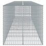 Voir la diapositive 4 : VIDAXL Panier gabion avec couvercle 600x100x100 cm fer galvanise