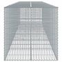 Voir la diapositive 4 : VIDAXL Panier gabion avec couvercle 600x100x100 cm fer galvanise