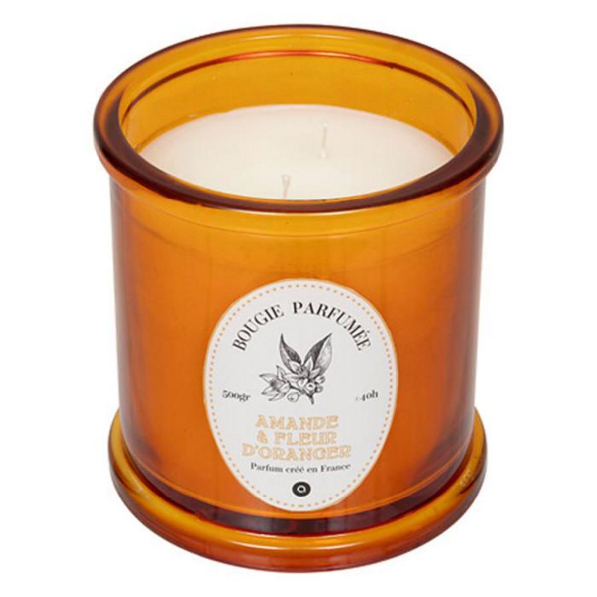 ATMOSPHERA Bougie Parfumée  Hapo  500g Amande & Fleur d'Oranger