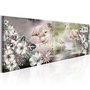 Voir la diapositive 1 : Paris Prix Tableau Imprimé  Flamingoes & Flowers