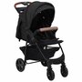 Voir la diapositive 2 : VIDAXL Poussette pour bebe 2-en-1 Anthracite Acier