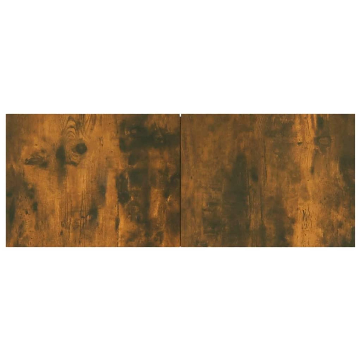 VIDAXL Meuble TV chene fume 80x30x30 cm bois d'ingenierie