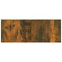Voir la diapositive 5 : VIDAXL Meuble TV chene fume 80x30x30 cm bois d'ingenierie