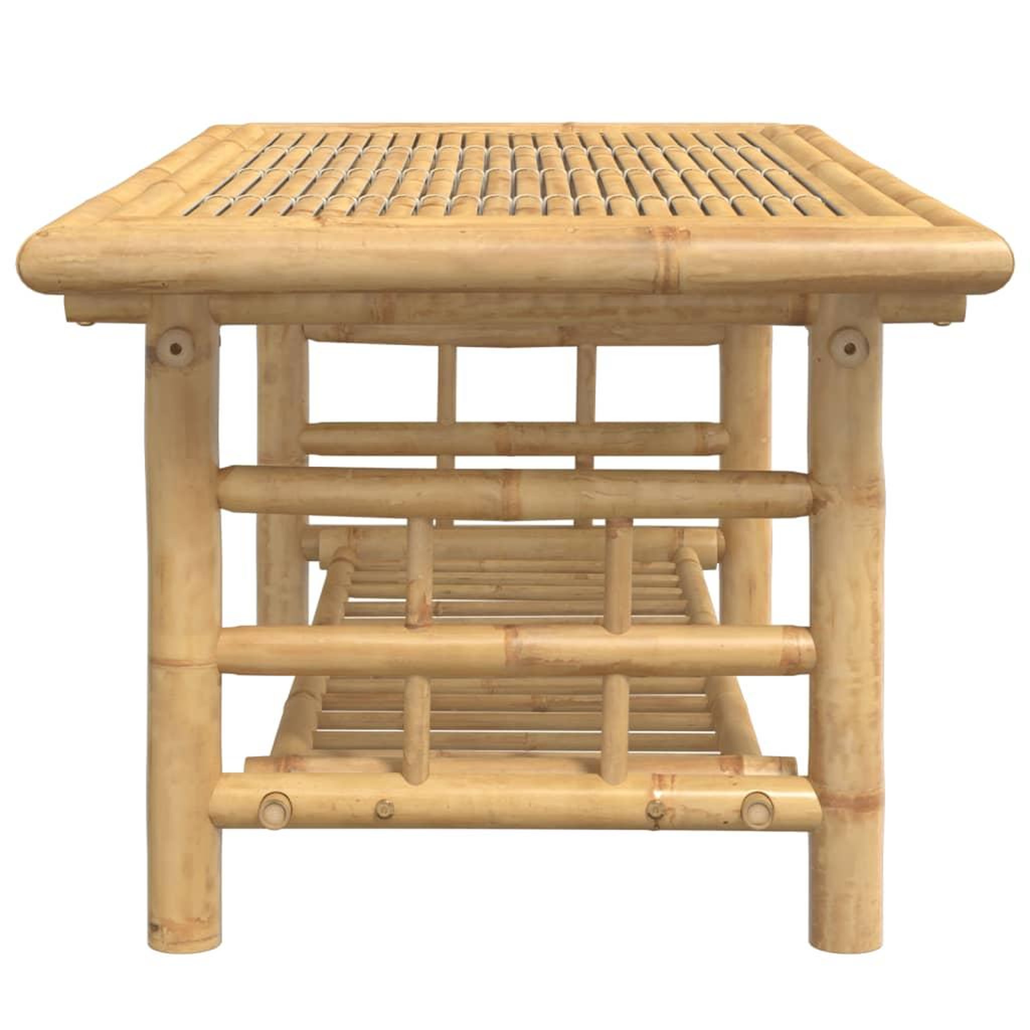 Voir la diapositive 4 : VIDAXL Table basse 110x55x45 cm bambou