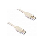 LINEAIRE Cable USB 2.0 Hi-Speed, type A male / type A male, 1m80