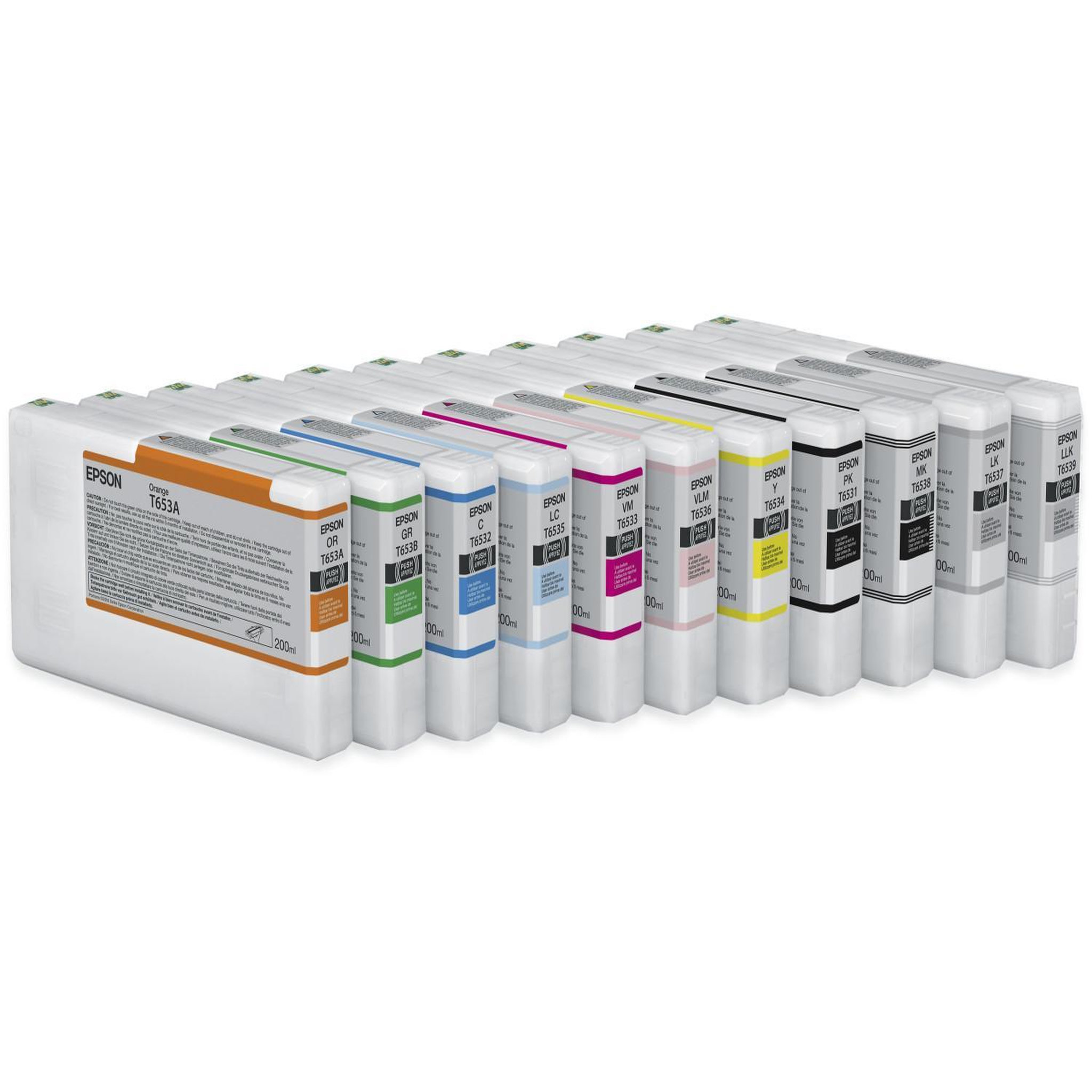 Voir la diapositive 3 : Epson Cartouche d'encre Epson gris clair 200 ml
