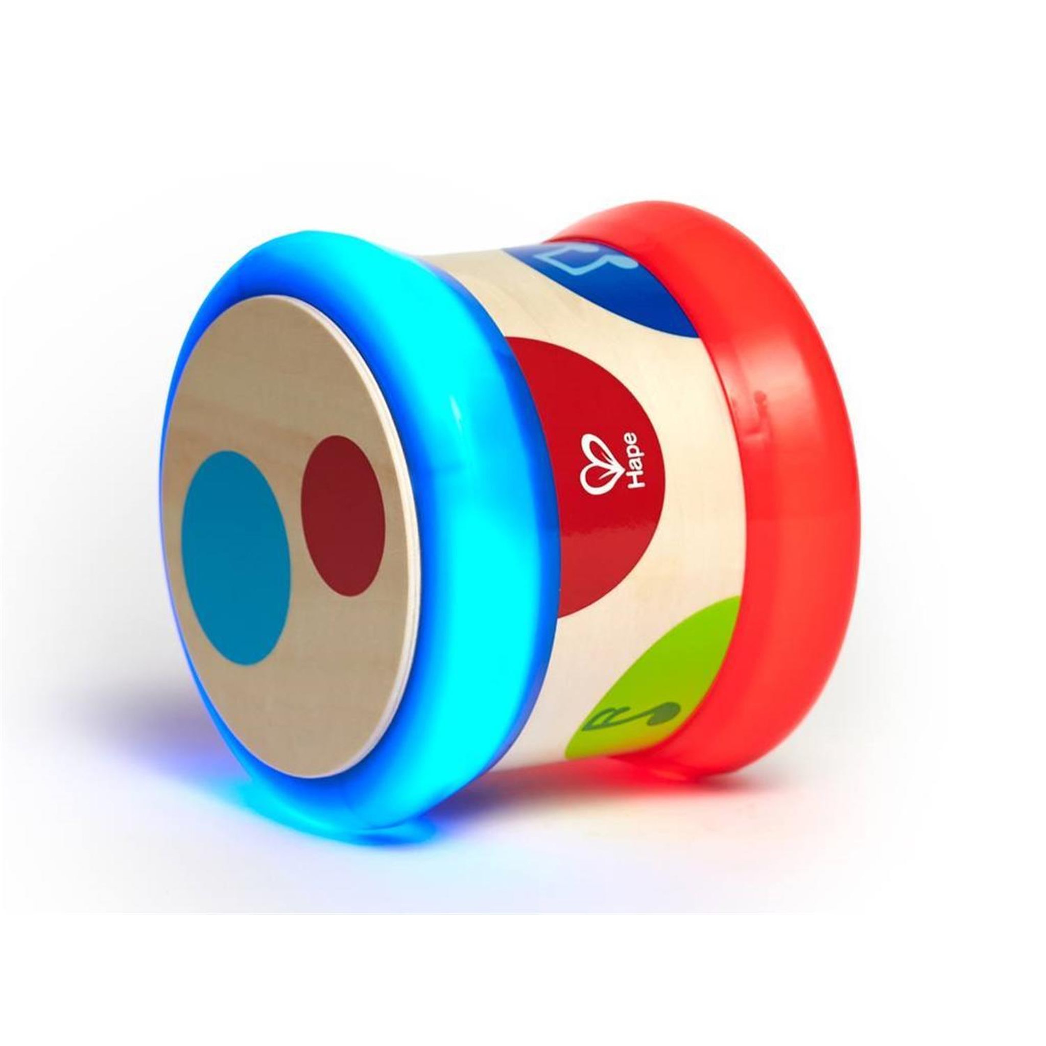 Voir la diapositive 2 : Hape Tambour de bebe bois