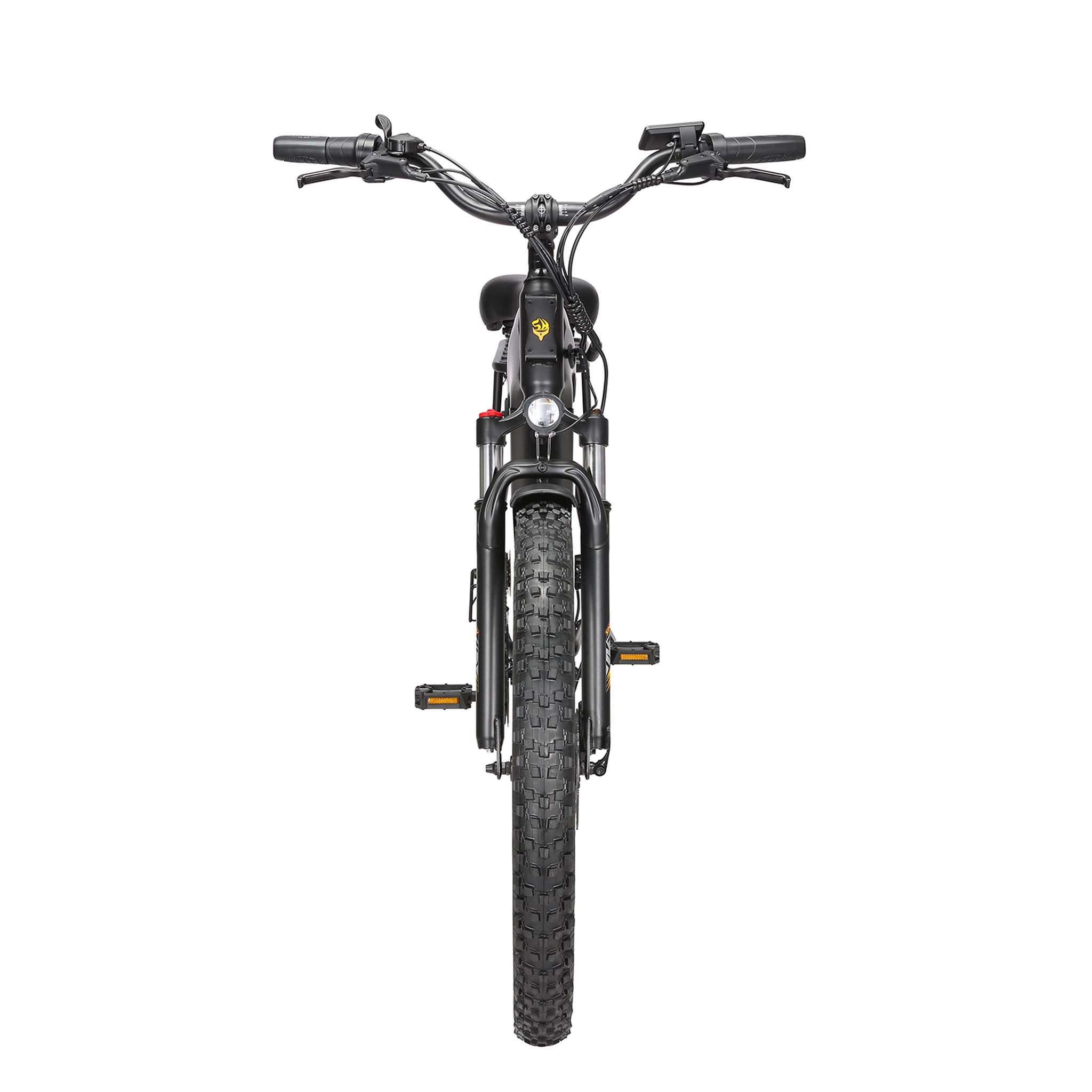 Voir la diapositive 6 : SINOHON Vélo électrique sinohon ak26, pneus larges de 26 pouces, freins à disque hydrauliques, noir