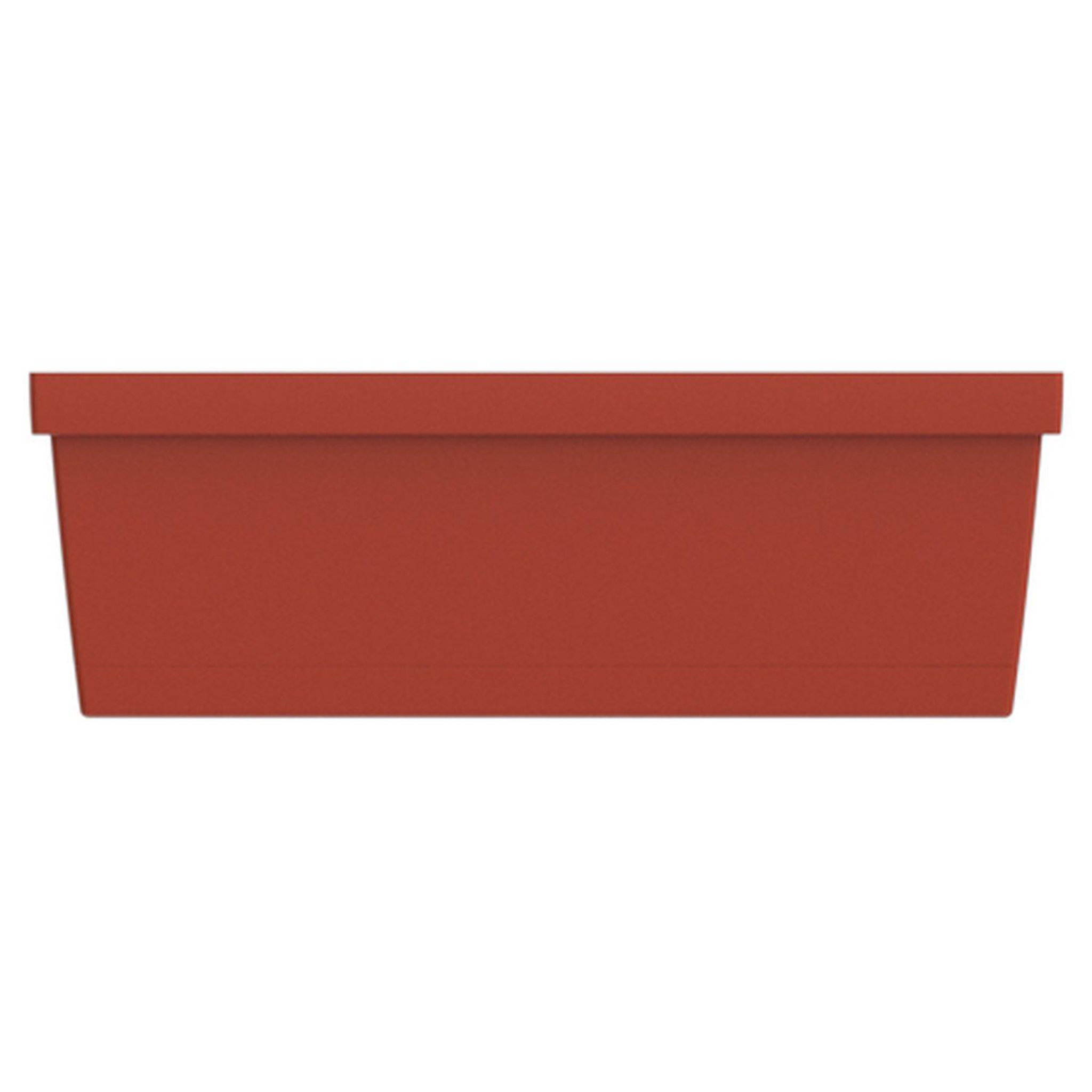 GARDENSTAR Balconnière + plateau L50 cm marsala