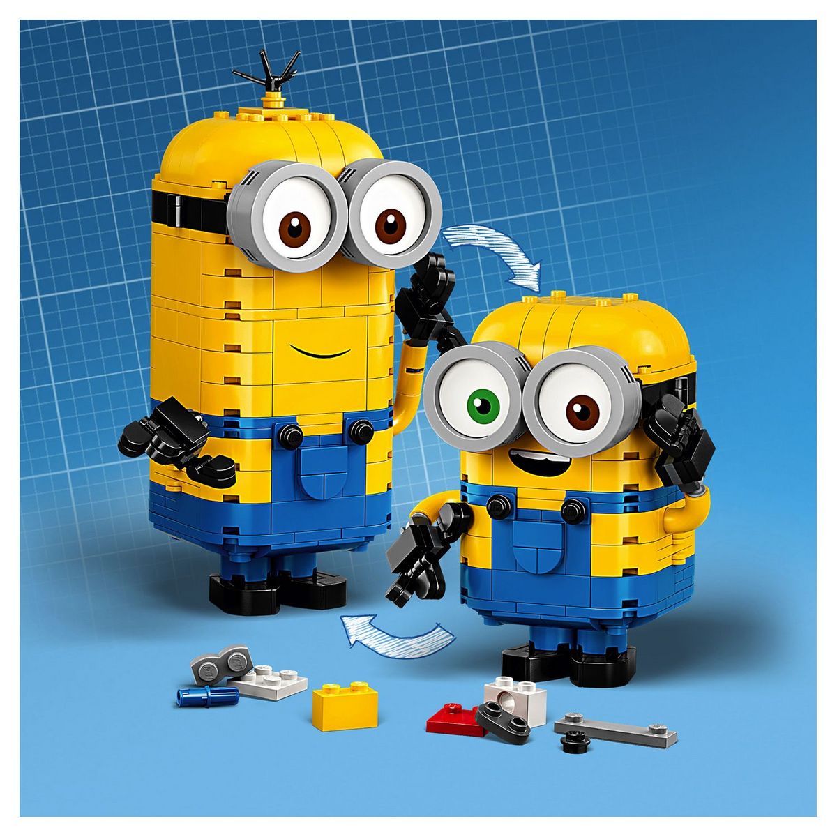 LEGO Minions 75551 - Maxi-Minions et leurs repaires