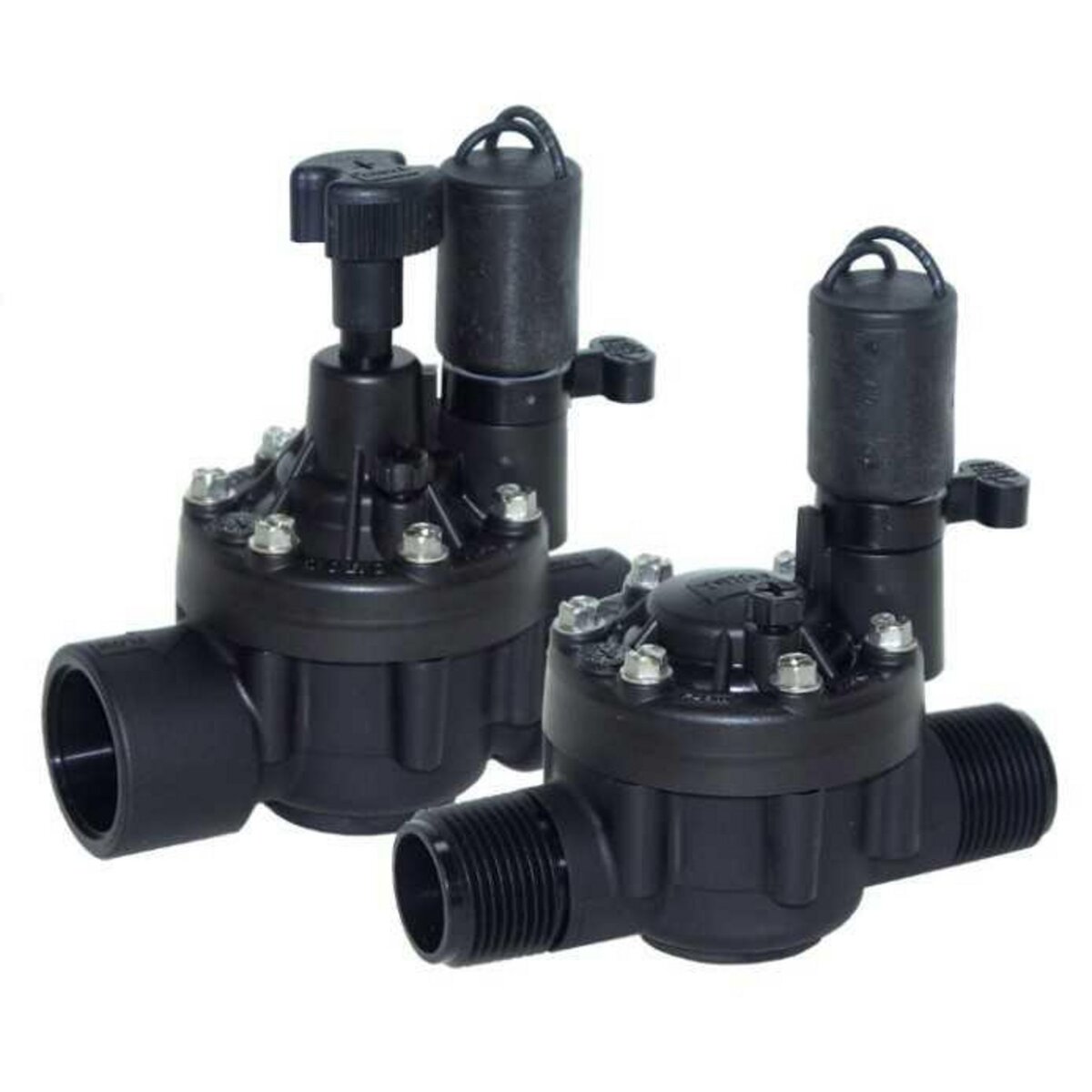 Toro Kit électrovanne 1  M/M TPV - sans réglage réglage manuel du débit - Solénoïde impulsion 9VDC