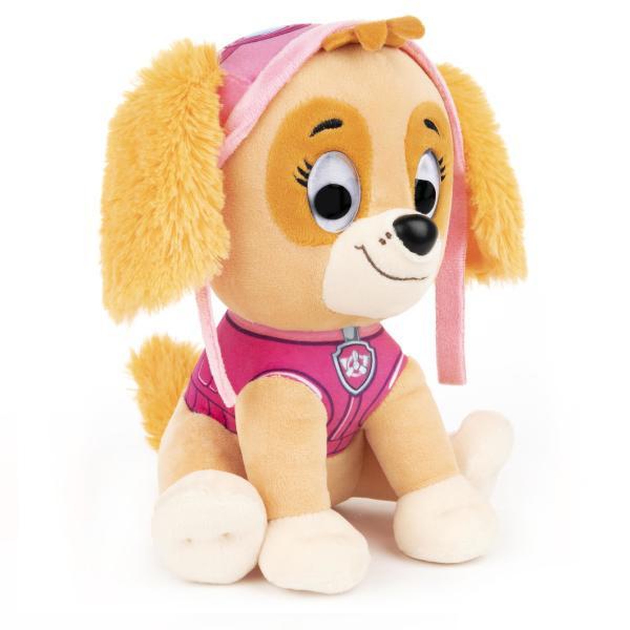 Voir la diapositive 2 : PAW PATROL PELUCHE 25 CM STELLA LA PAT' PATROUILLE Gund