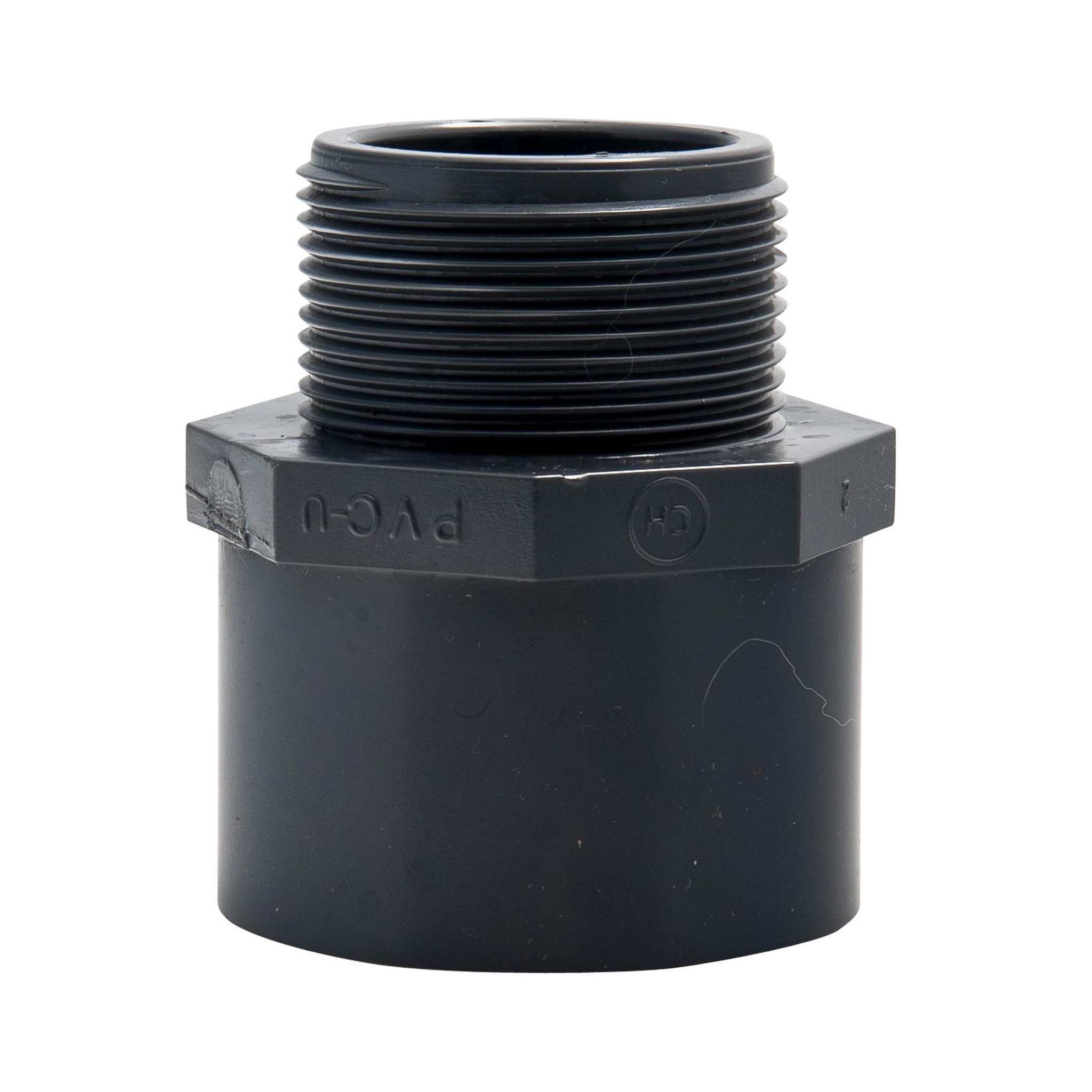 Jardibric Raccord pression fileté PVC M/F 40x49 Mø63-Fø50 mm