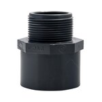 Jardibric Raccord pression fileté PVC M/F 40x49 Mø63-Fø50 mm