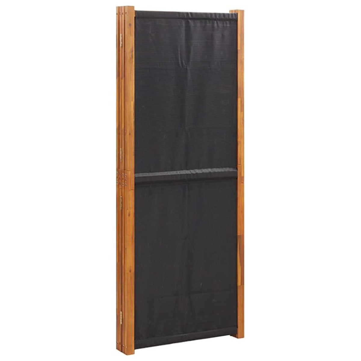 VIDAXL Cloison de separation 5 panneaux Noir 350x180 cm