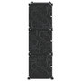 Voir la diapositive 6 : VIDAXL Cubes de rangement 6 pcs avec portes noir PP