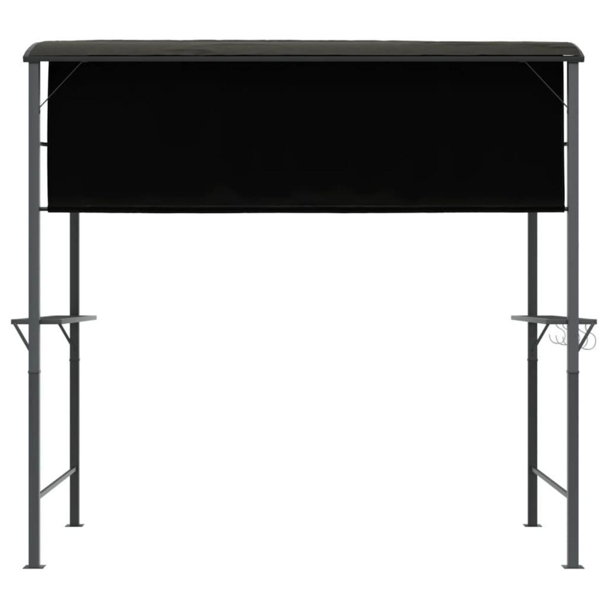 VIDAXL Belvedere avec toit 220x110x200 cm Anthracite