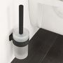 Voir la diapositive 3 : TIGER Tiger Brosse et porte-brosse de toilette Bold Noir mat