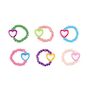 Voir la diapositive 2 : SOUZA 6 bagues BFF colorees coeurs