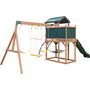 Voir la diapositive 3 : Kidkraft Aire de jeux avec toboggan - bois - H2,55m - HIDEAWAY HAVEN 