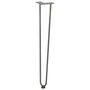 Voir la diapositive 4 : VIDAXL Pieds de table en forme d'epingle a cheveux 72 cm acier massif